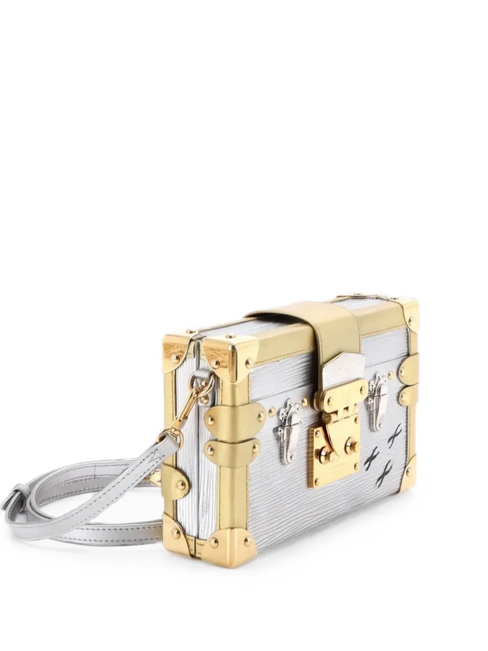 Petite Malle Handbag Epi Leather clutch bag