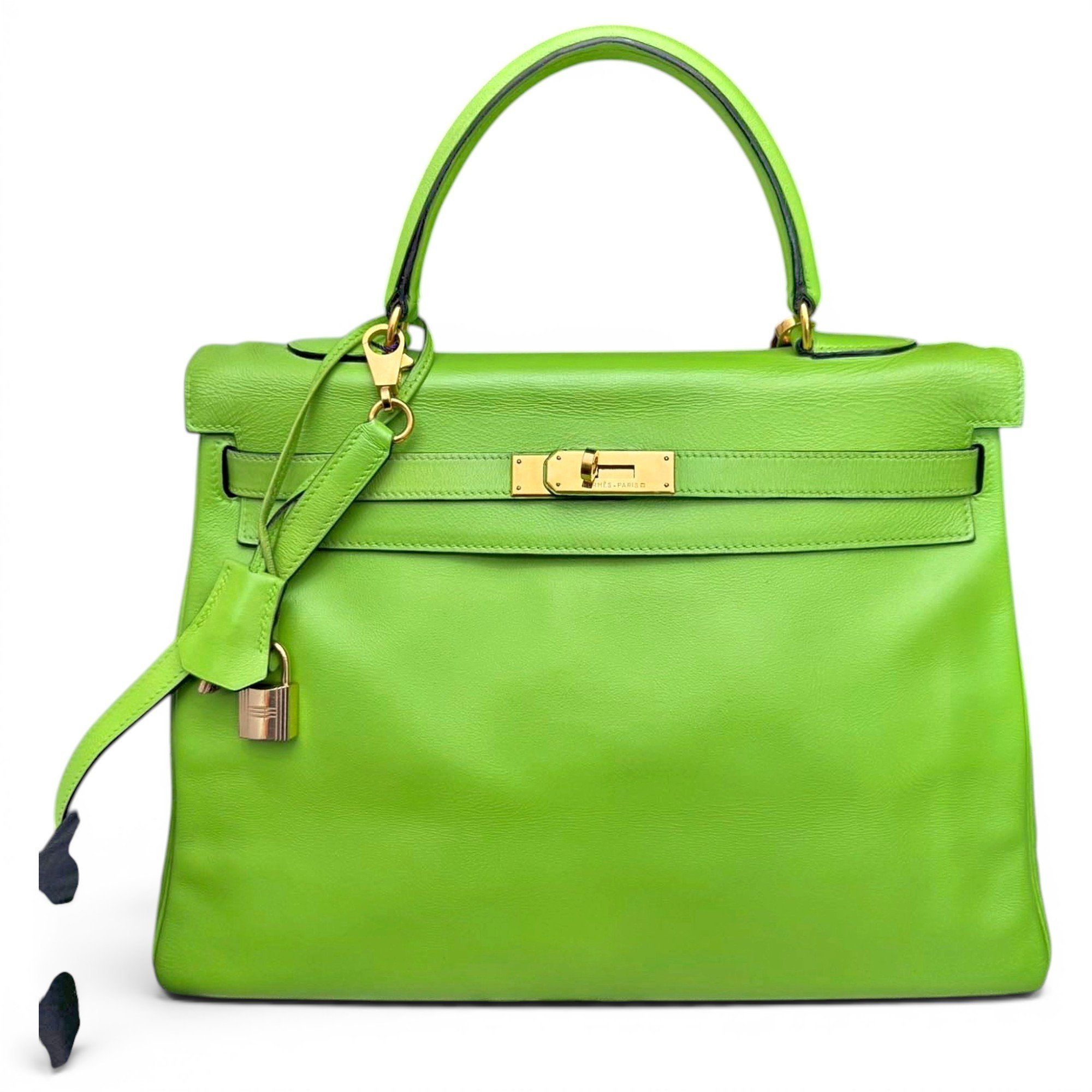 Kelly 35 leather handbag