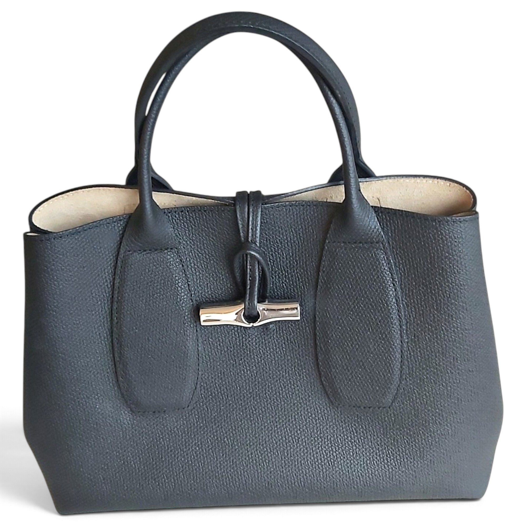 Roseau leather handbag