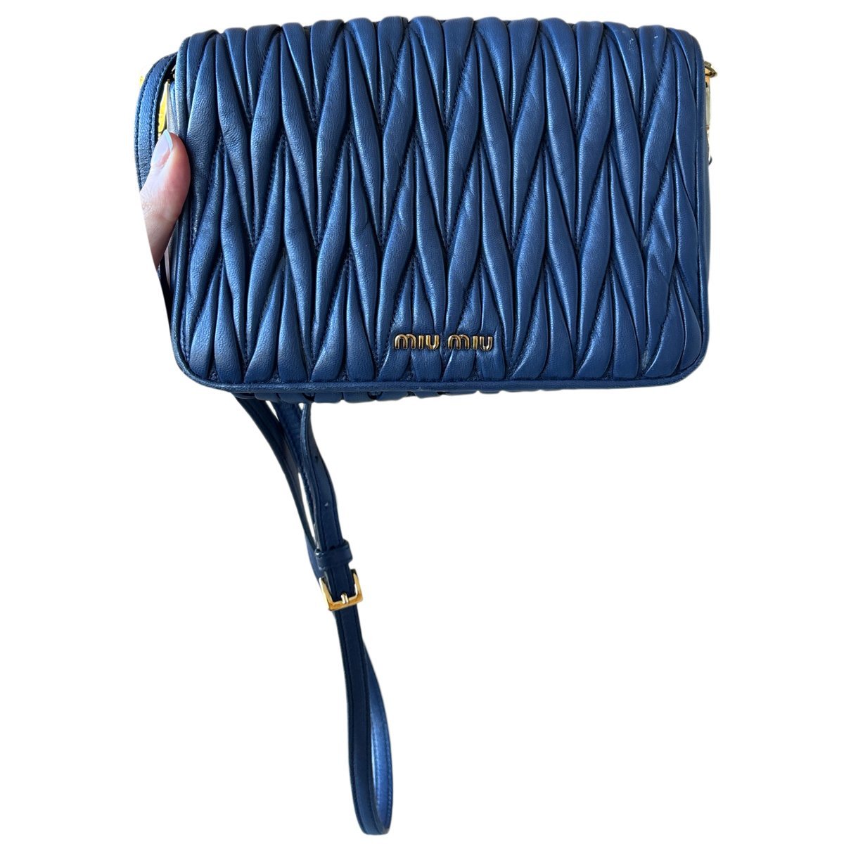 Leather crossbody bag