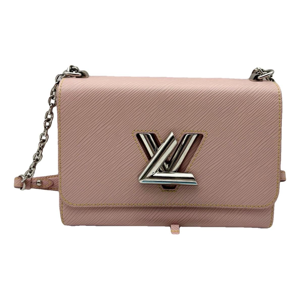 Twist leather handbag