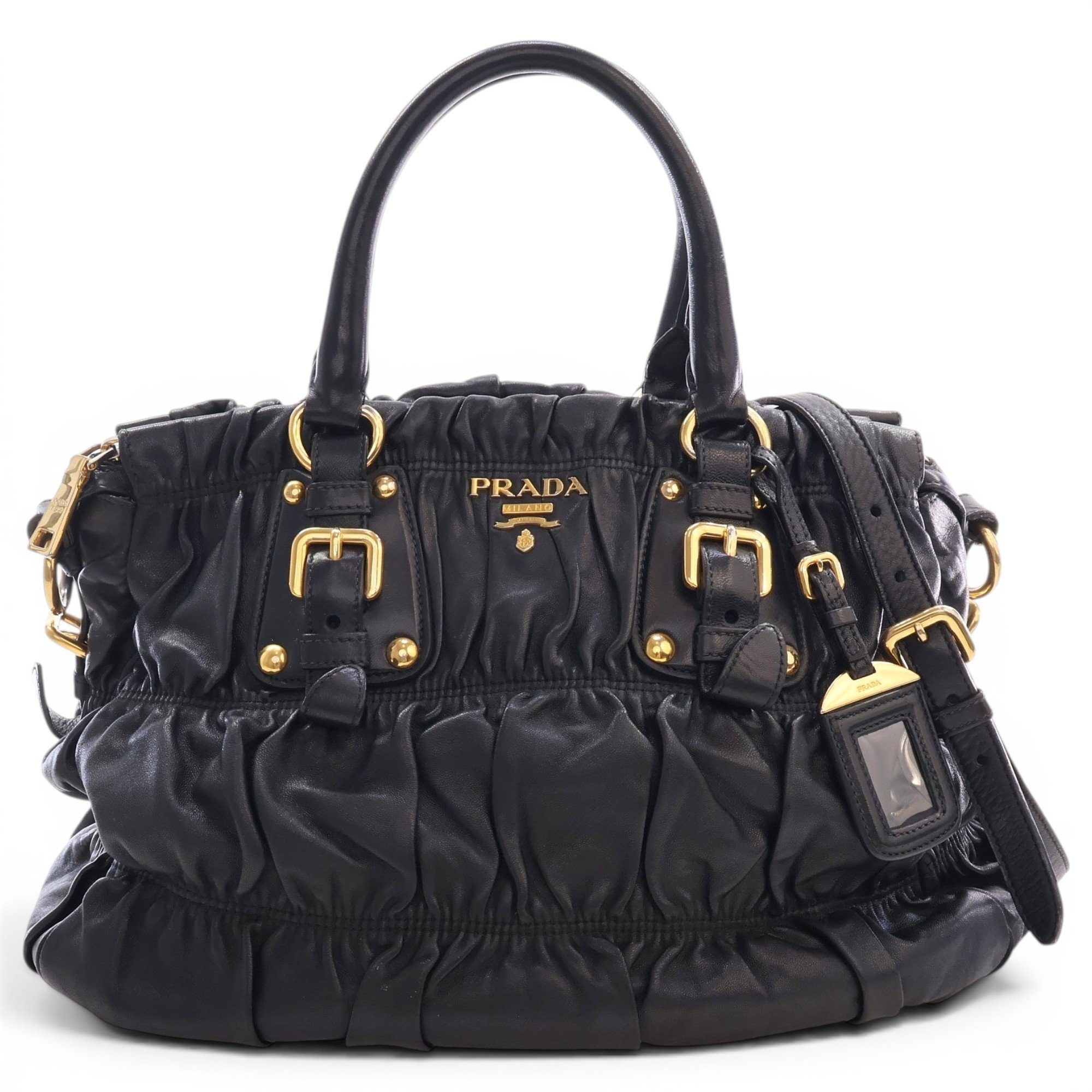 Leather tote