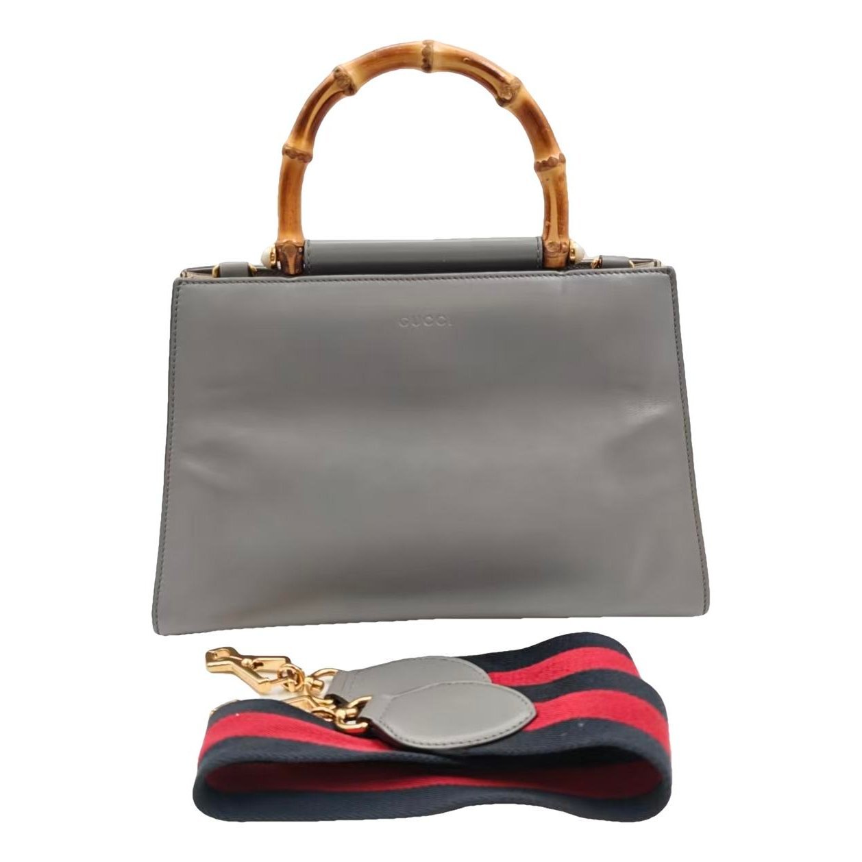 Nymphaea leather handbag