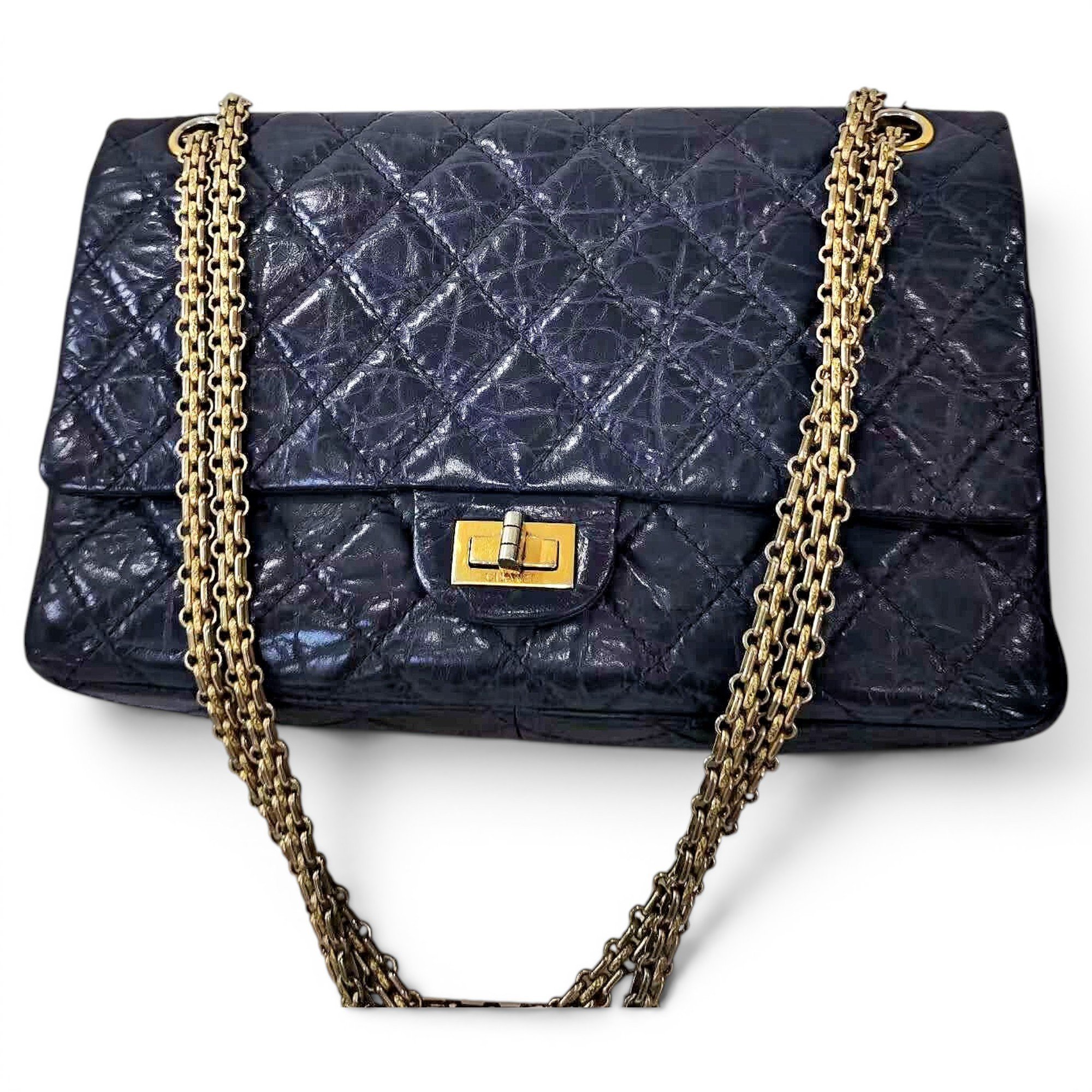 2.55 leather handbag