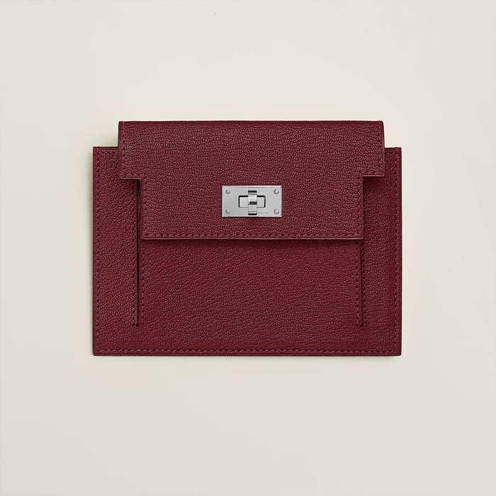 Rouge H Kelly Pocket Compact Wallet