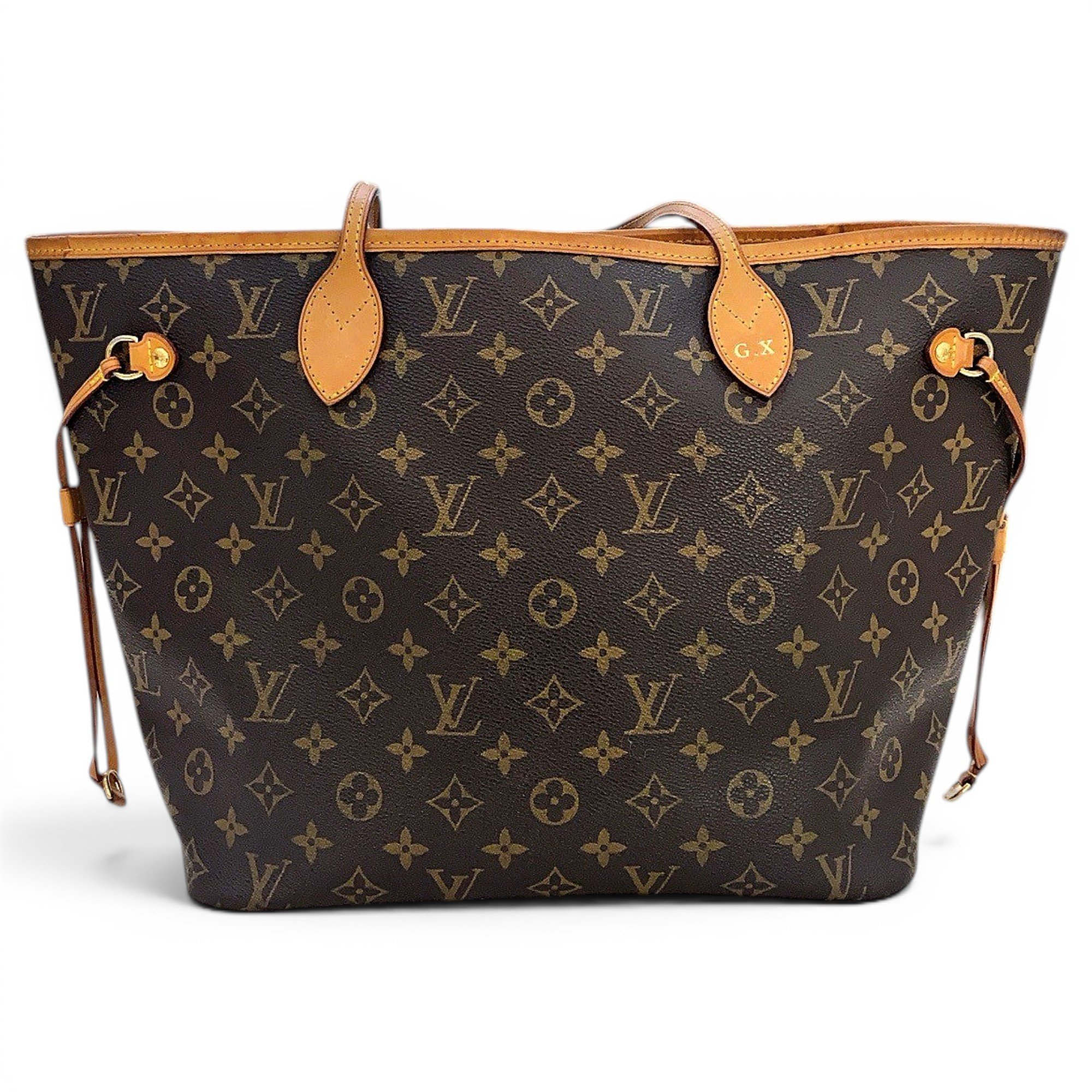 Neverfull leather tote