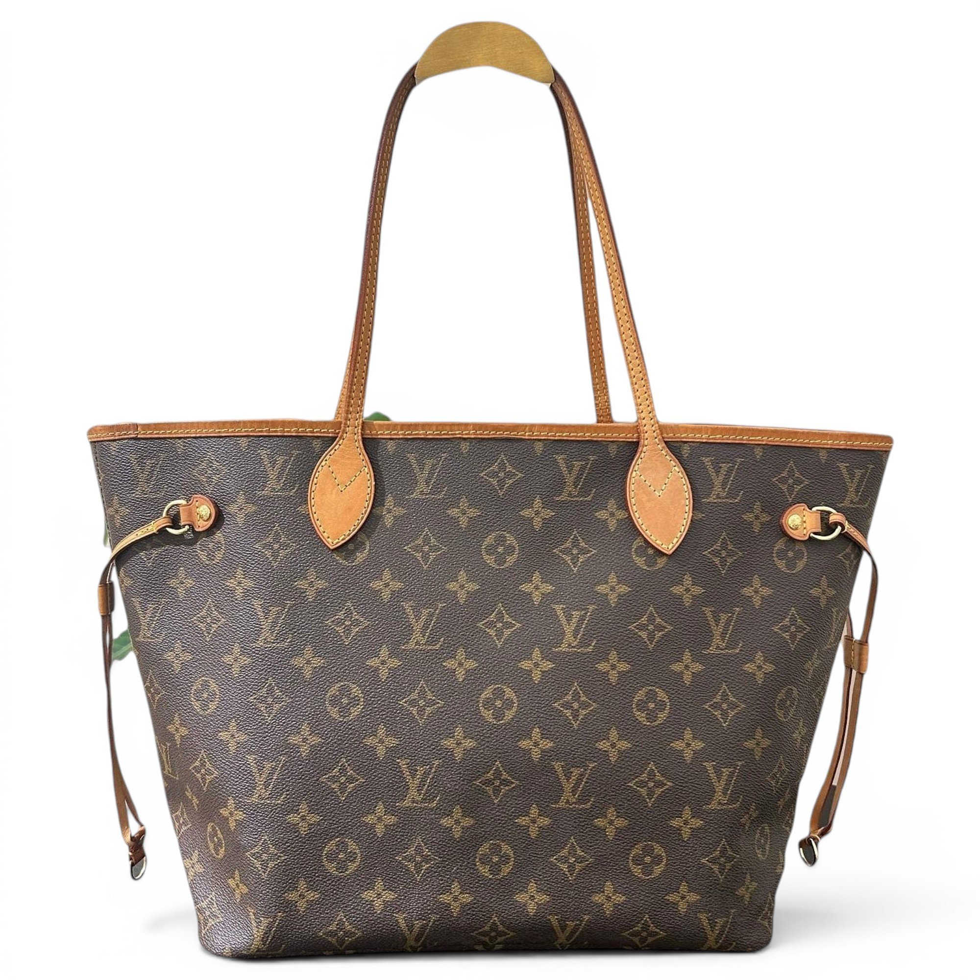 Neverfull leather handbag