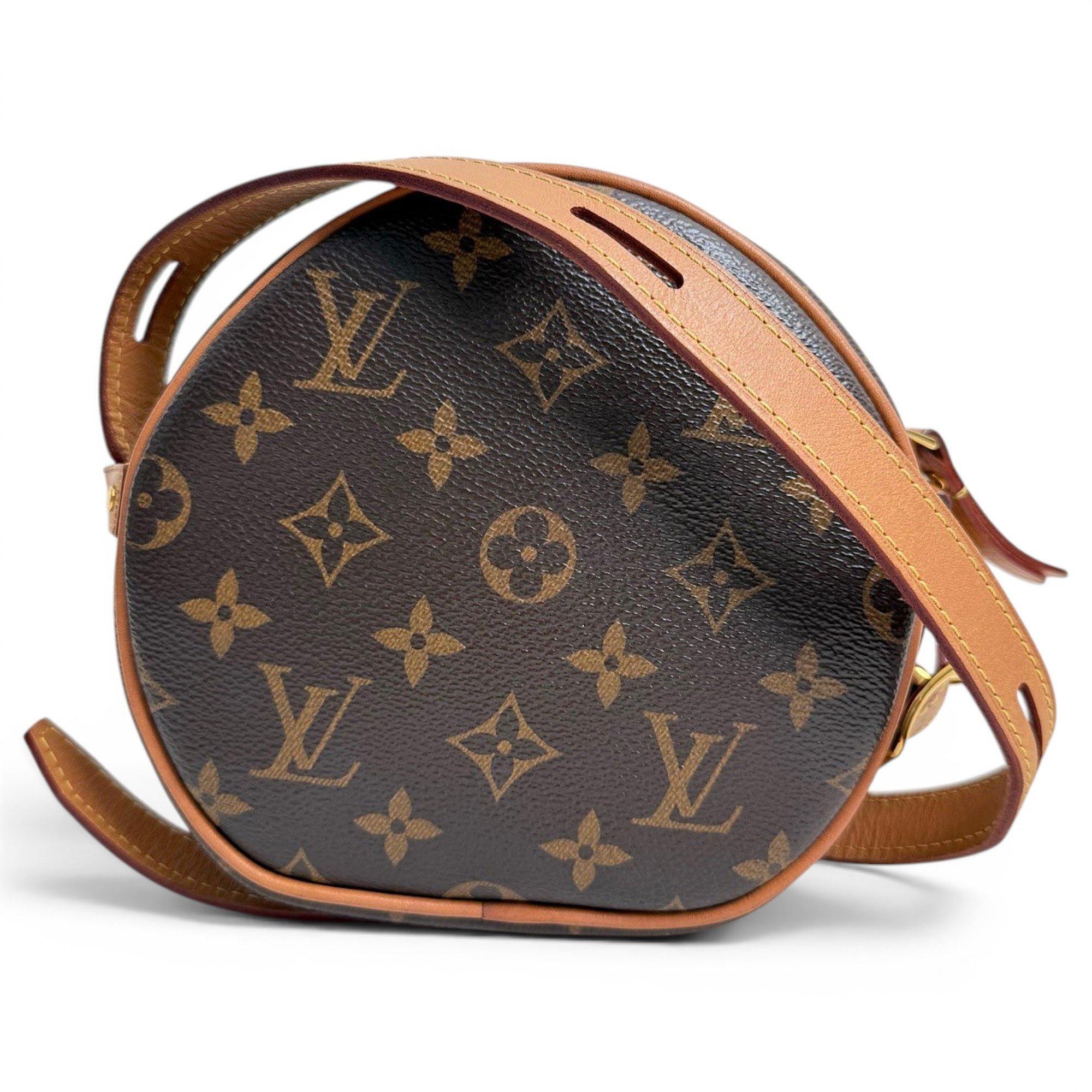 Boîte chapeau souple leather handbag