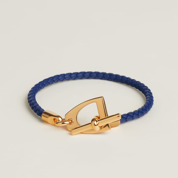 Bleu Saphir Etrier Bracelet