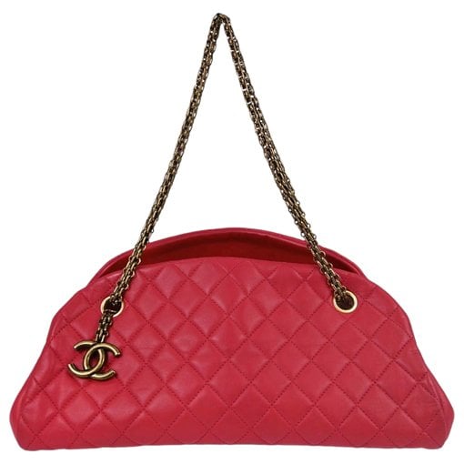 Mademoiselle leather handbag