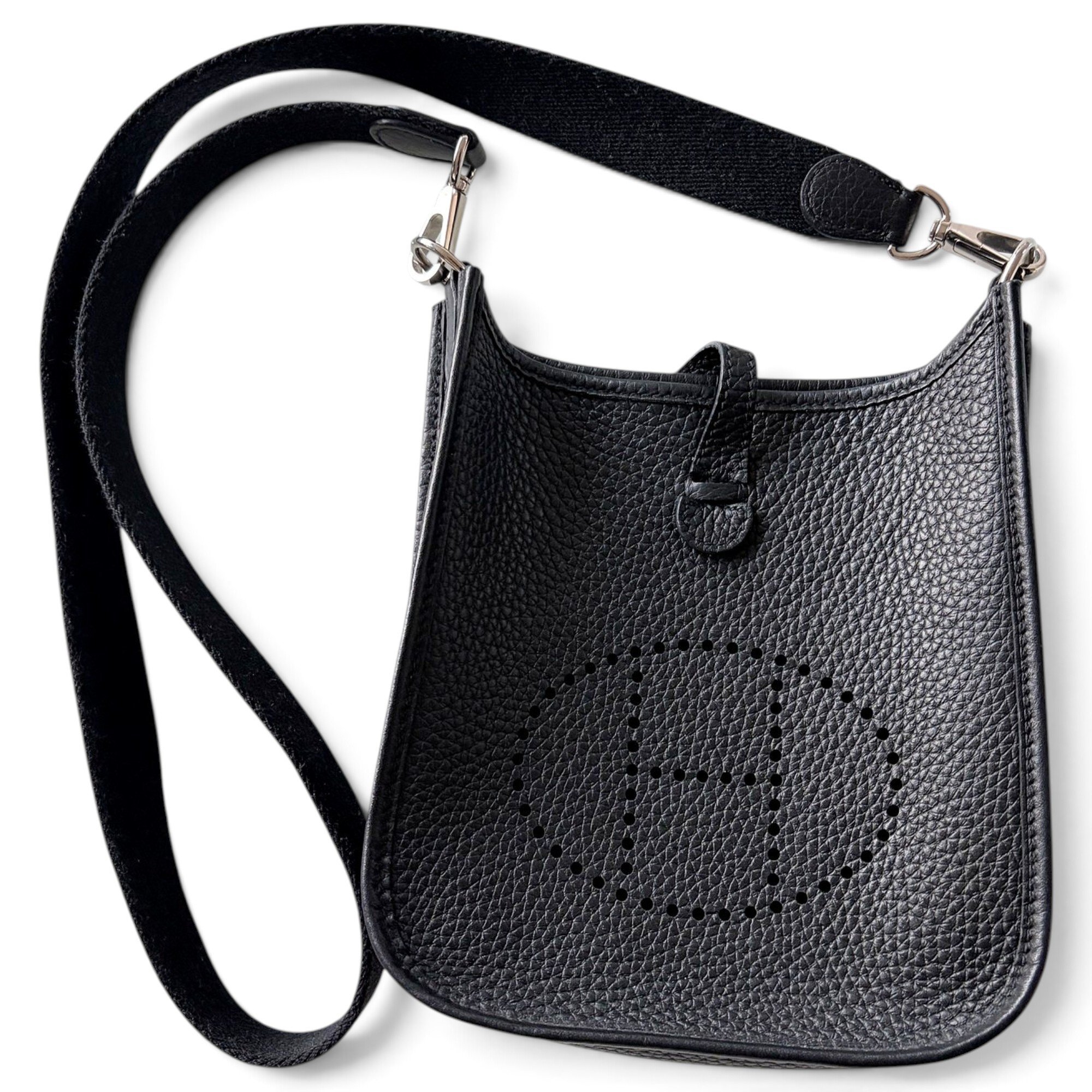 Evelyne leather crossbody bag