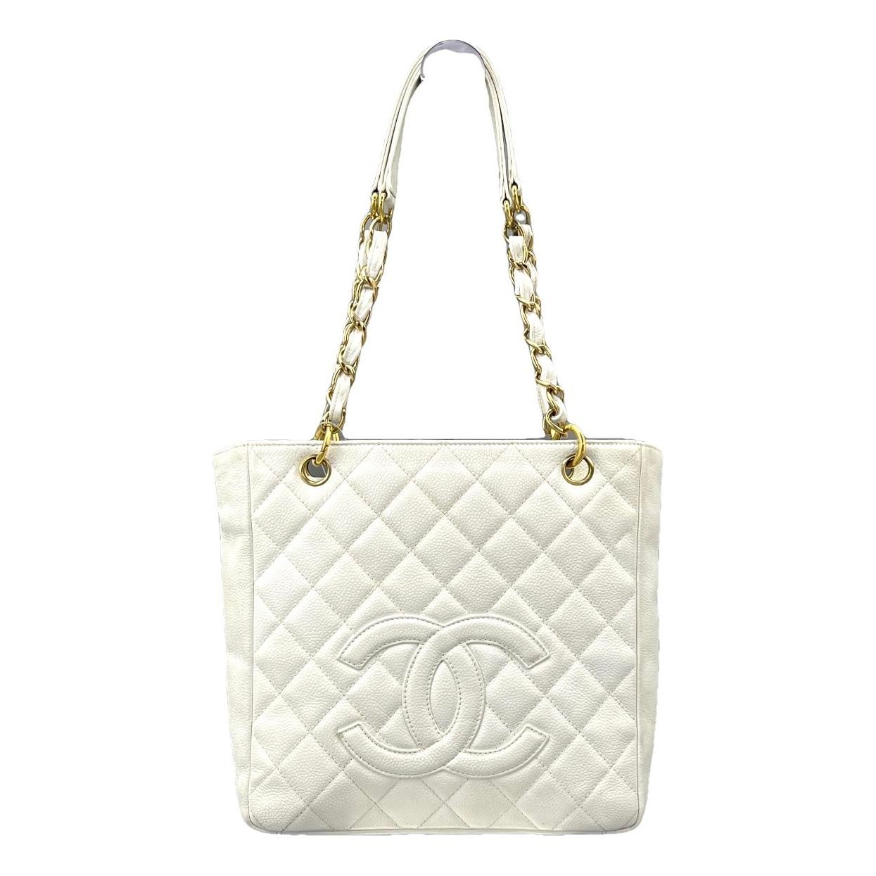 Petite Shopping Tote leather tote