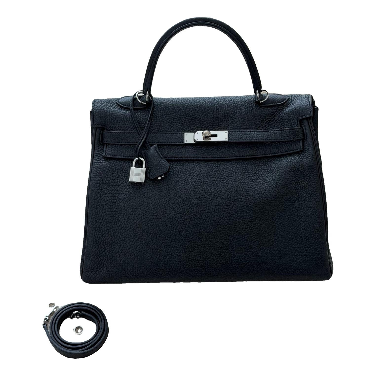 Kelly 35 leather handbag