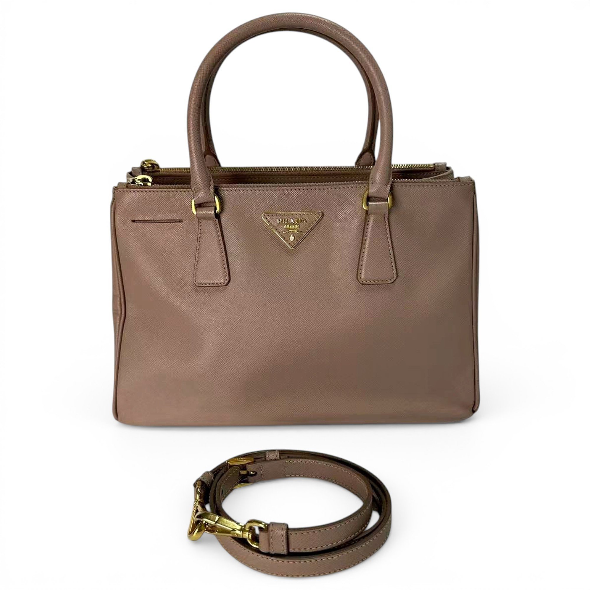 Galleria leather handbag