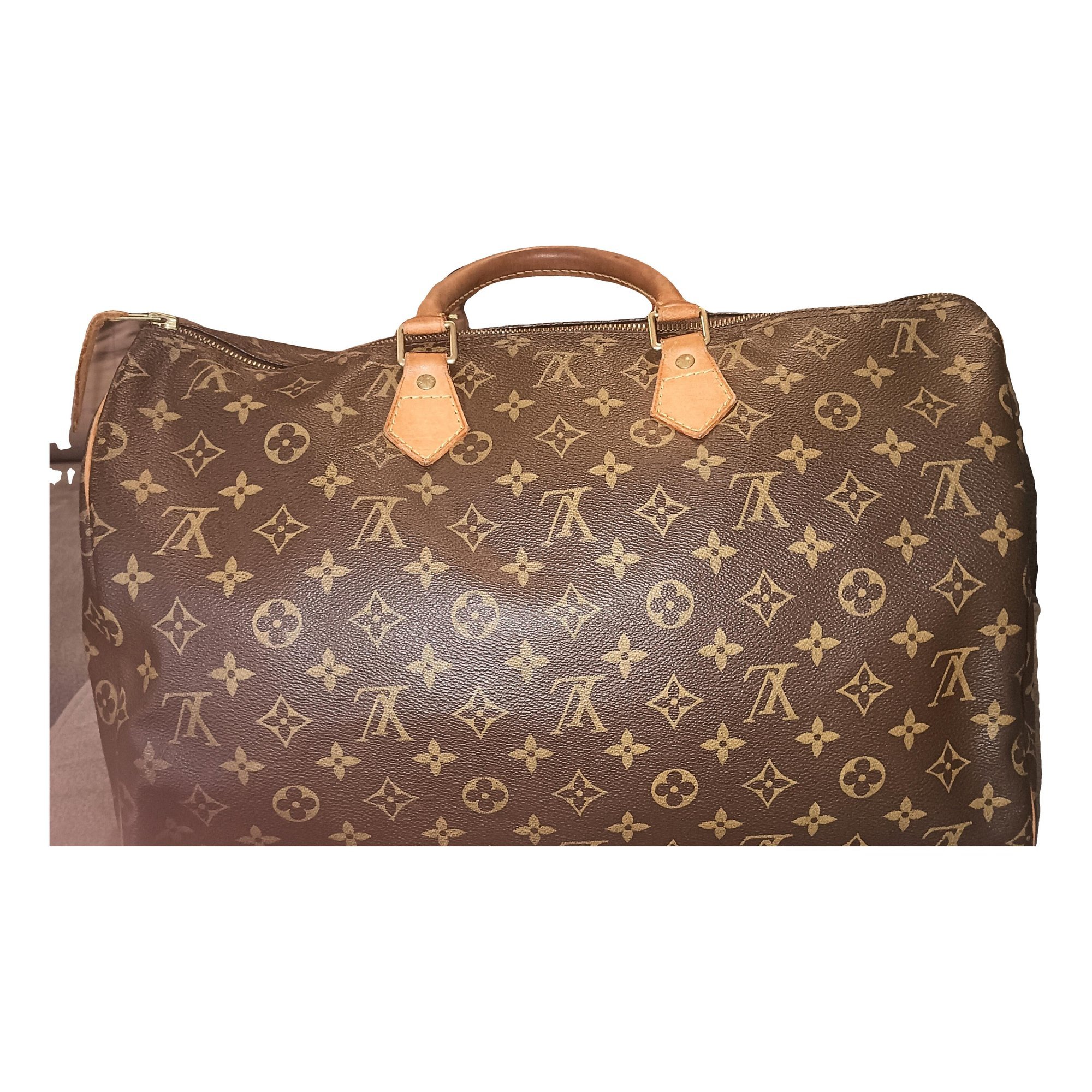 Speedy leather handbag