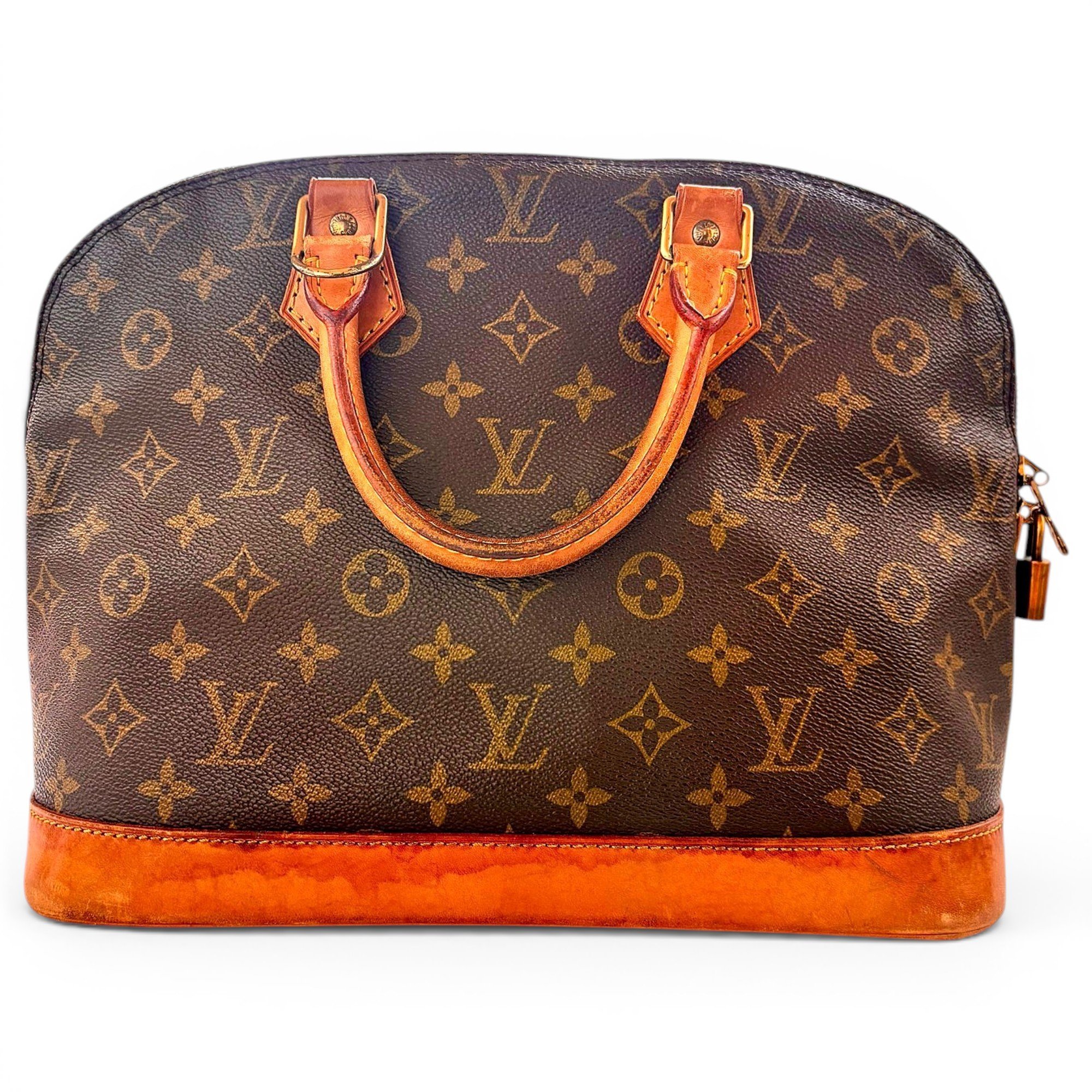 Alma leather handbag