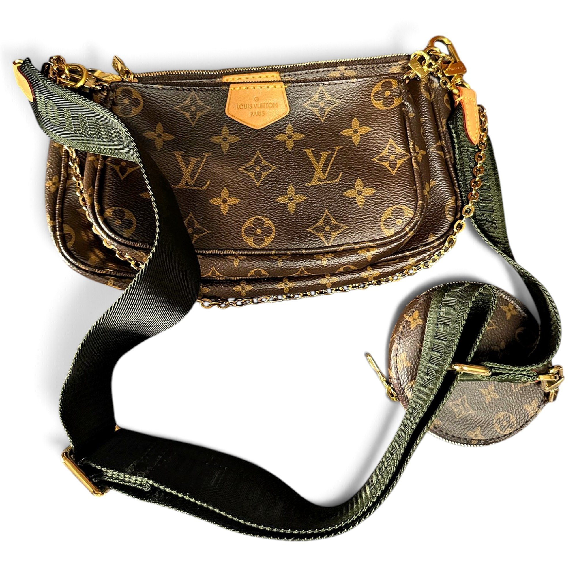 Multi Pochette Accessoires leather crossbody bag