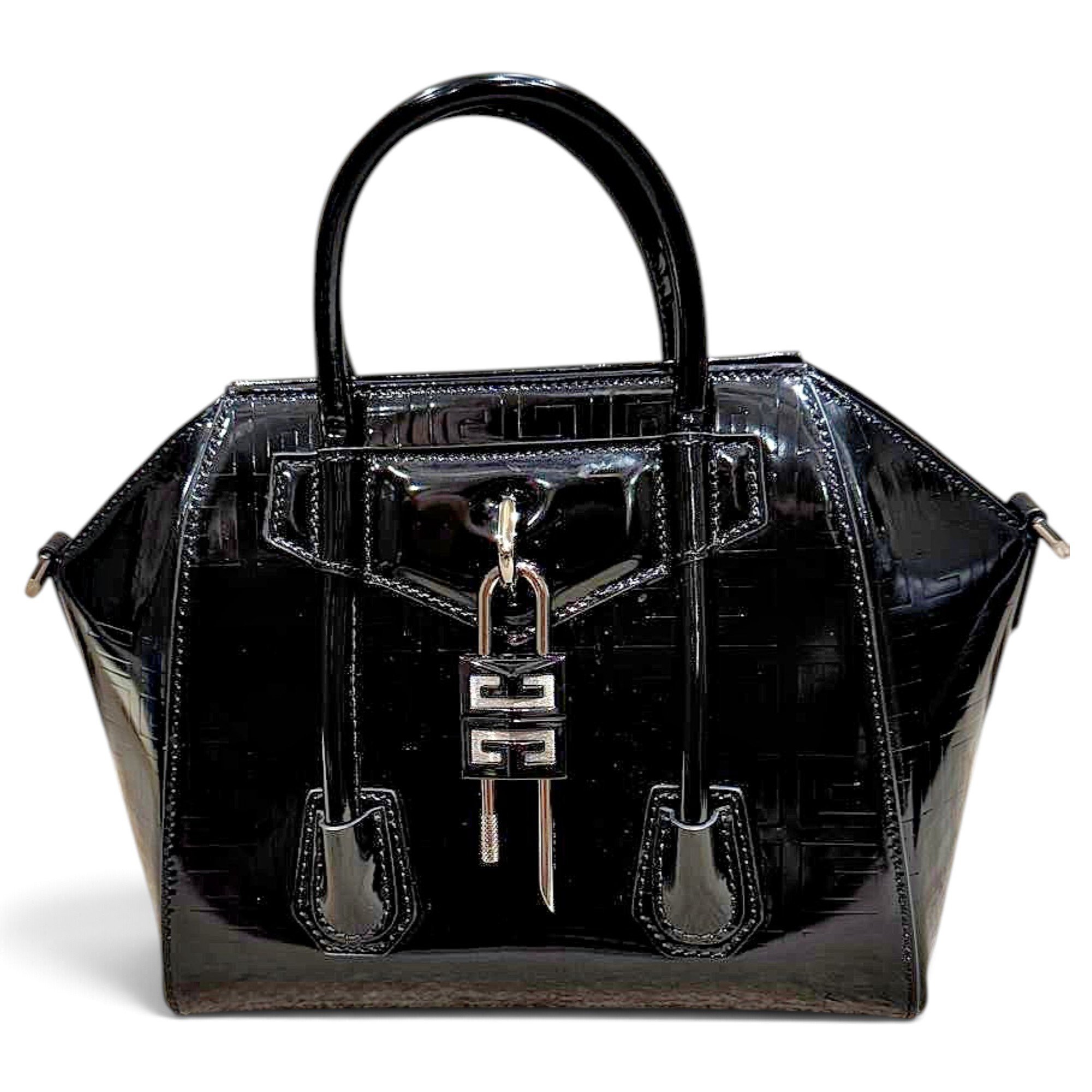Givenchy Antigona patent leather handbag