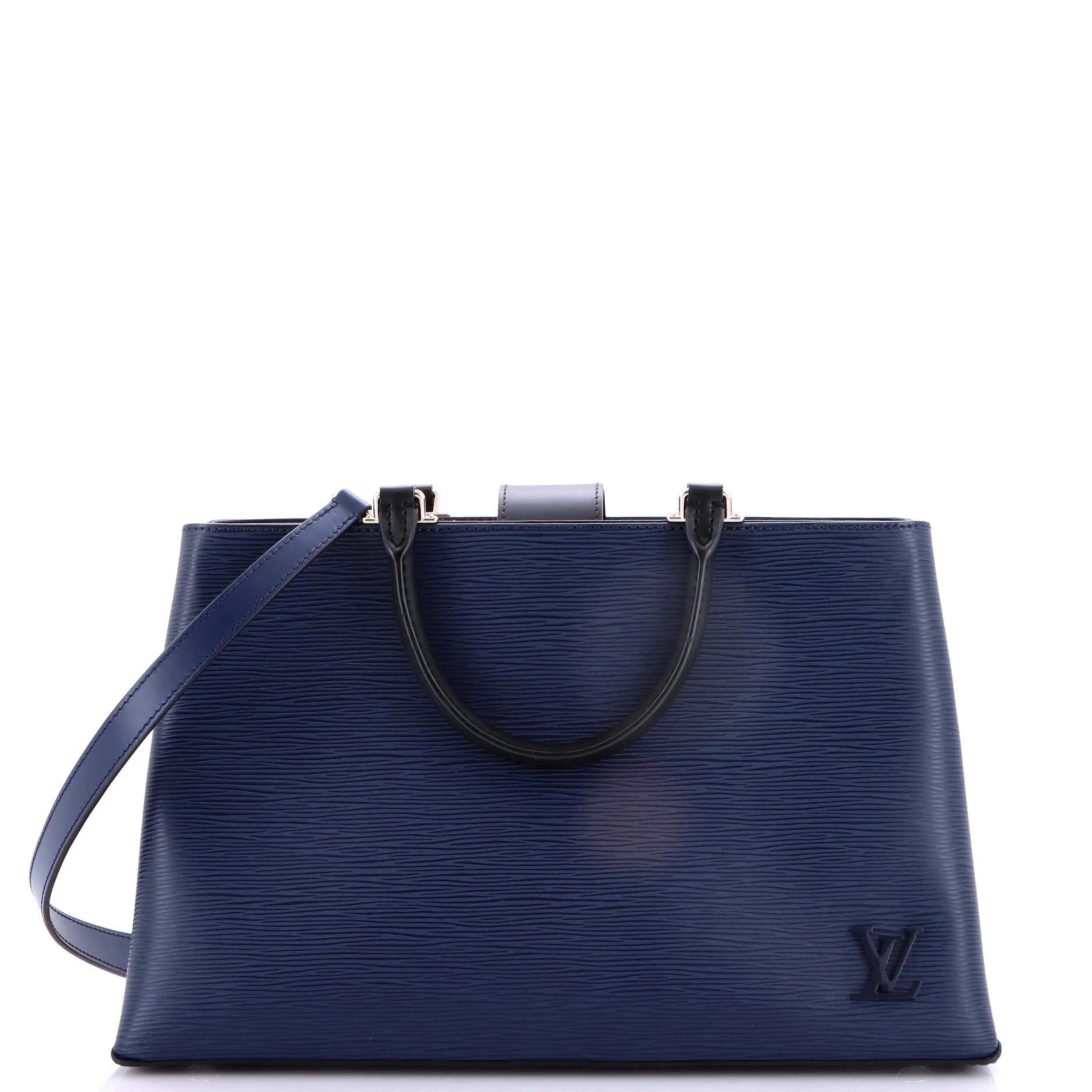 Leather tote