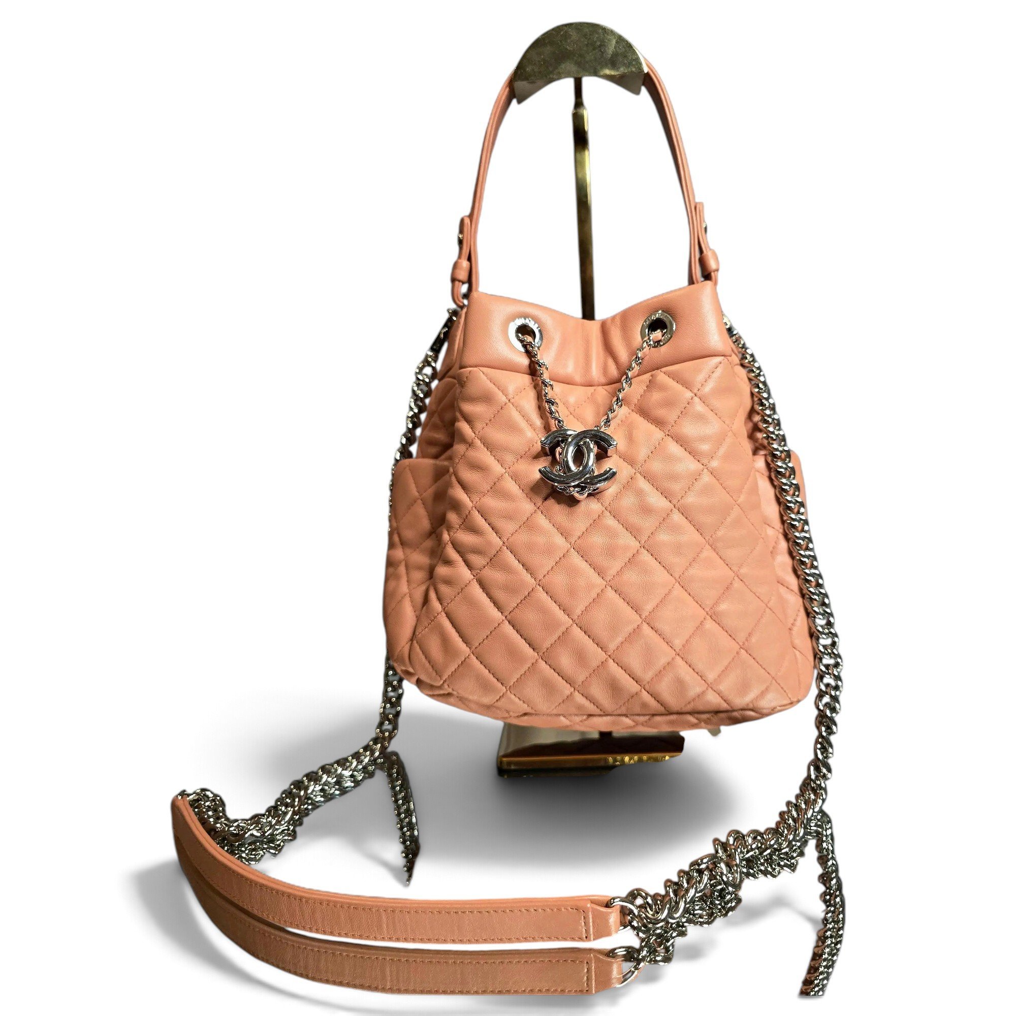 Leather handbag