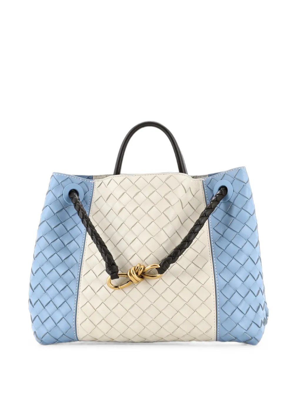 Andiamo Top Handle Bag Intrecciato Nappa Medium satchel