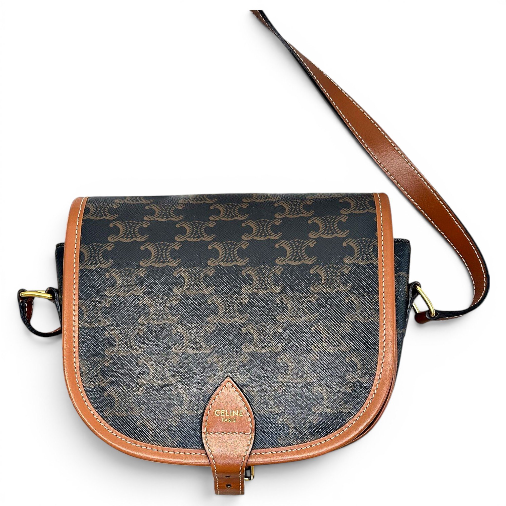 Folco leather handbag