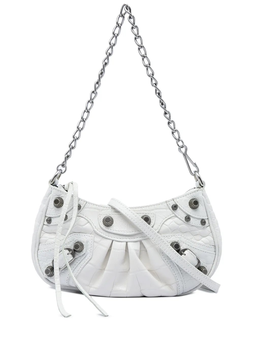 2022 Mini Embossed Leather Motocross Le Cagole satchel