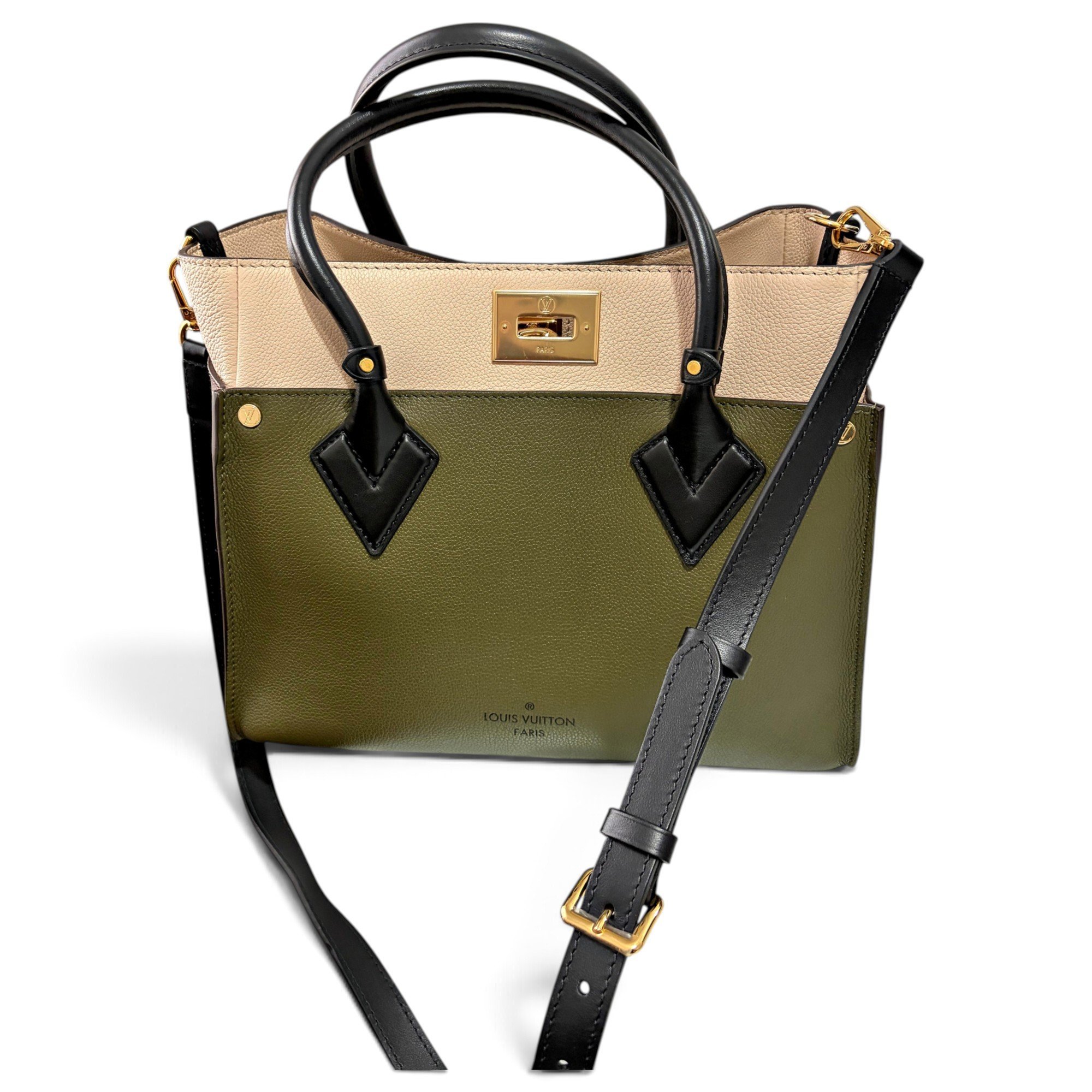 On My Side leather handbag
