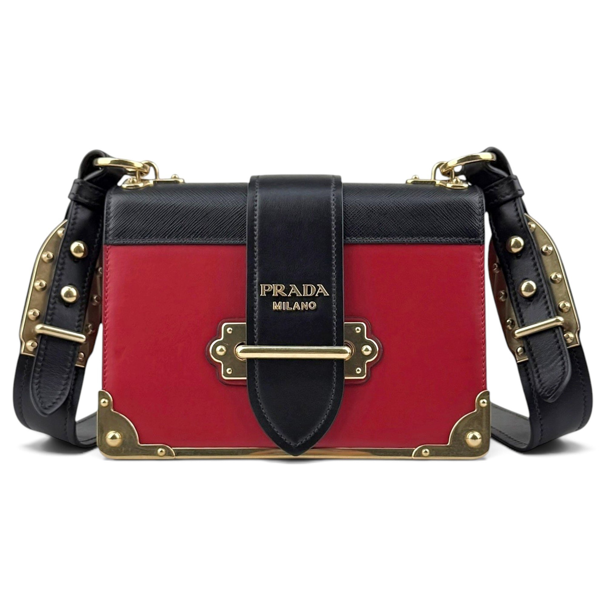 Cahier leather crossbody bag
