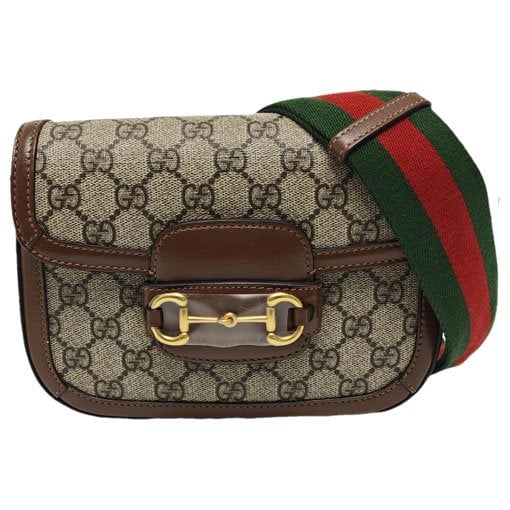 Handle Horsebit 1955 leather mini bag