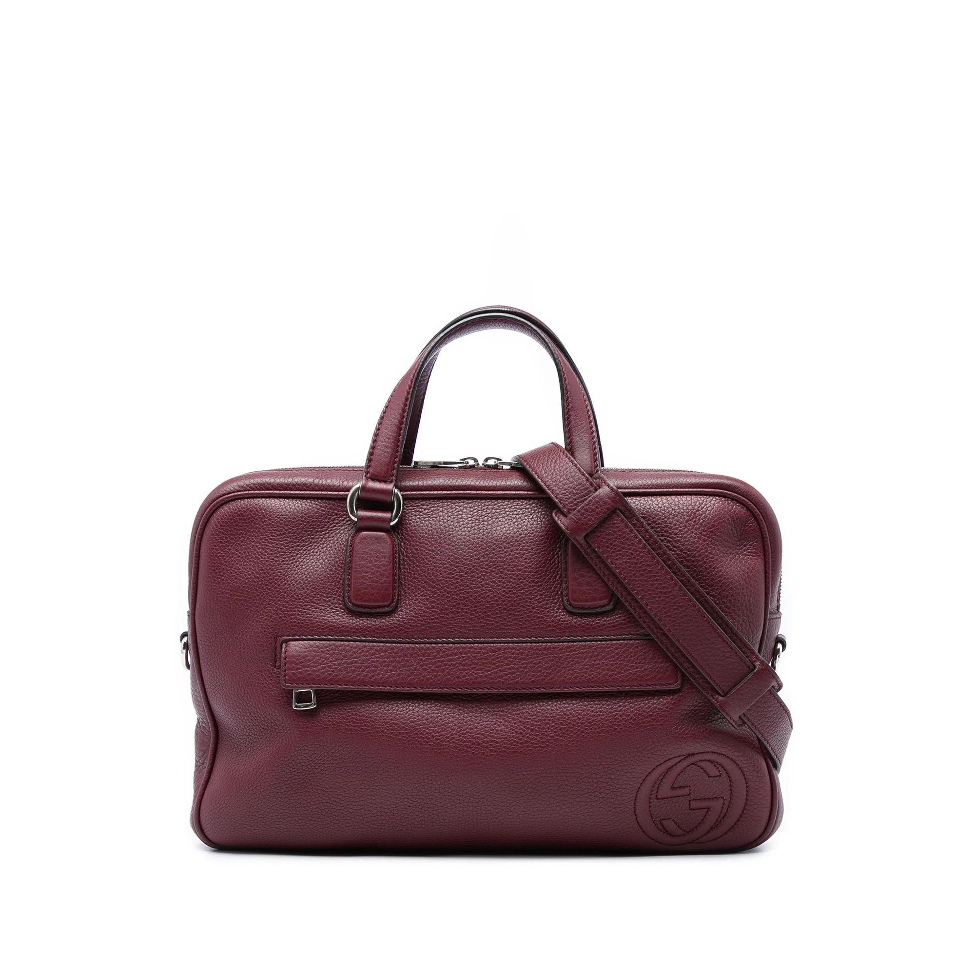 Soho pony-style calfskin handbag
