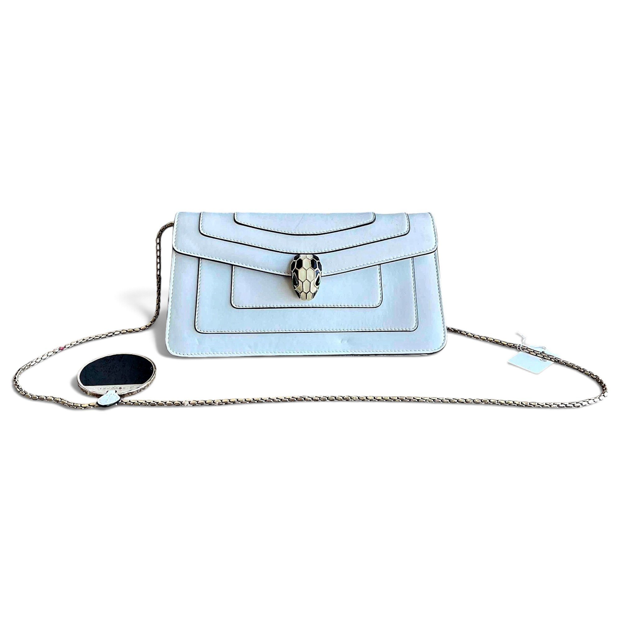 Serpenti leather crossbody bag