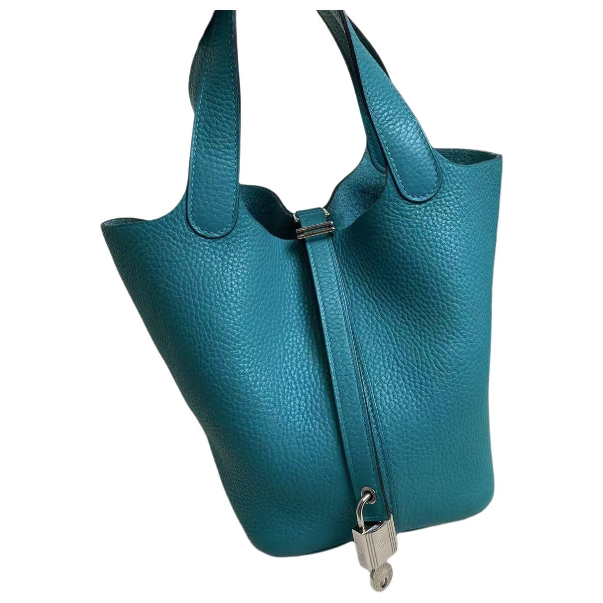 Picotin leather handbag