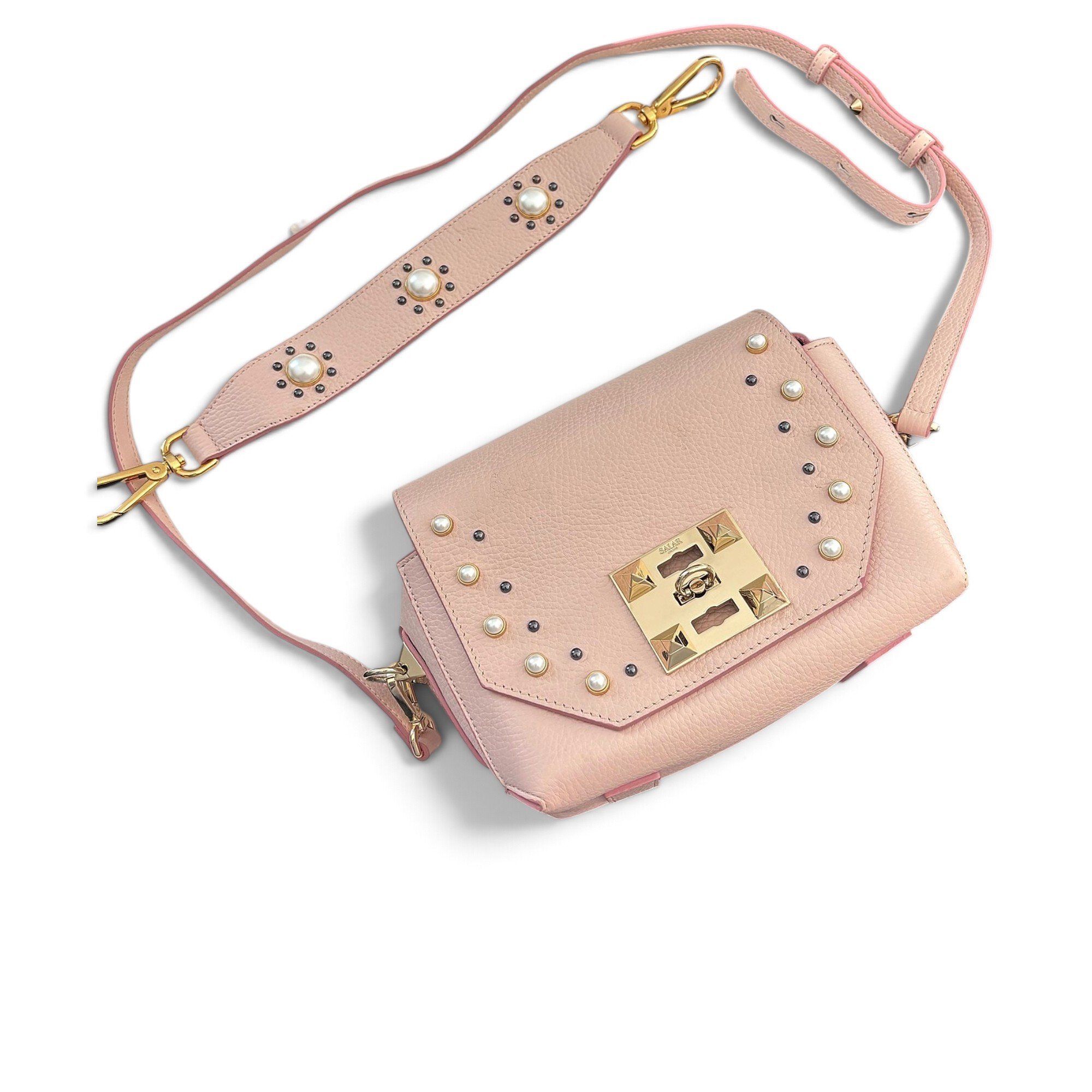 Salar Leather crossbody bag