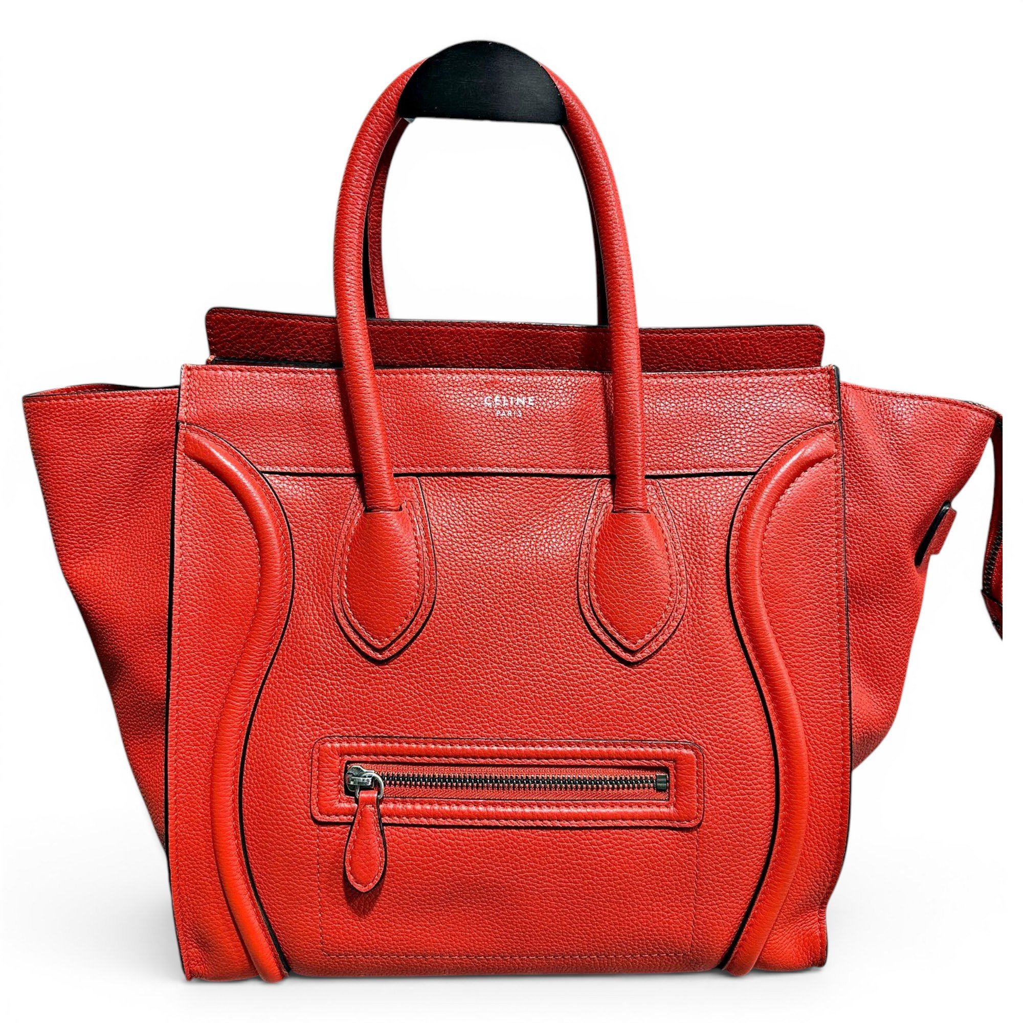Luggage leather handbag
