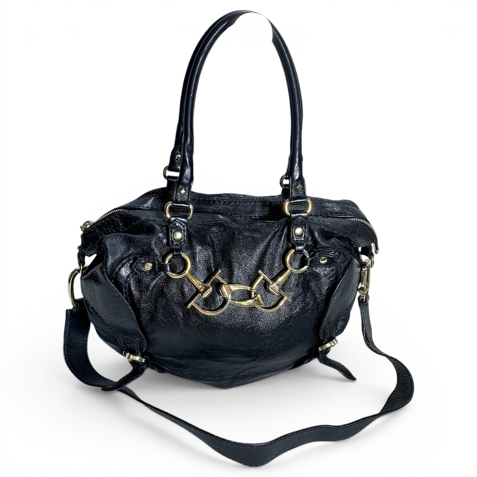Leather handbag