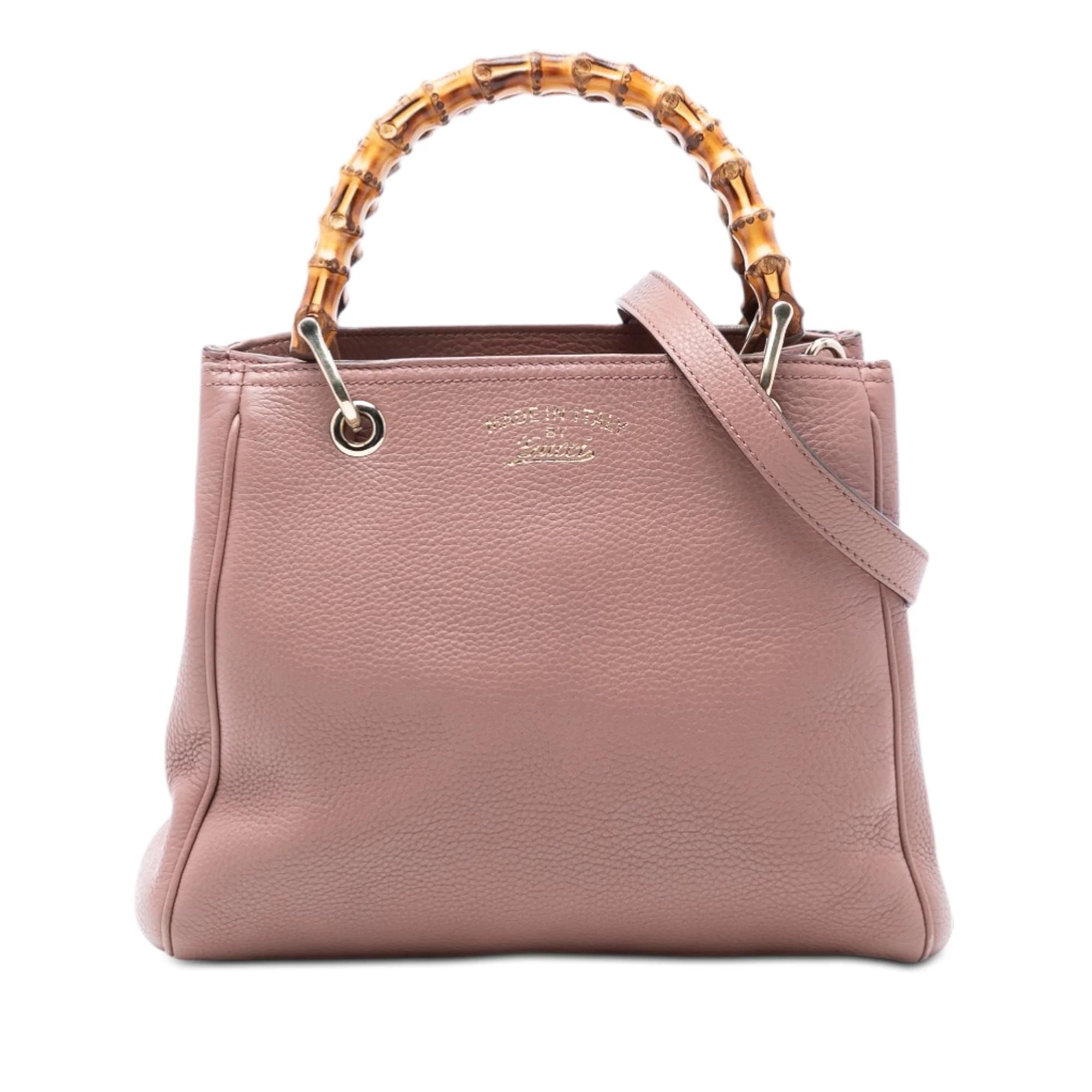 Bamboo Shopper pony-style calfskin handbag
