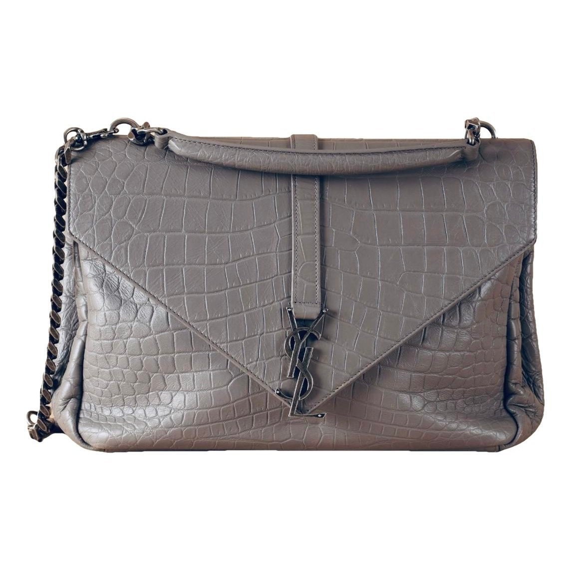 Collége monogramme leather handbag