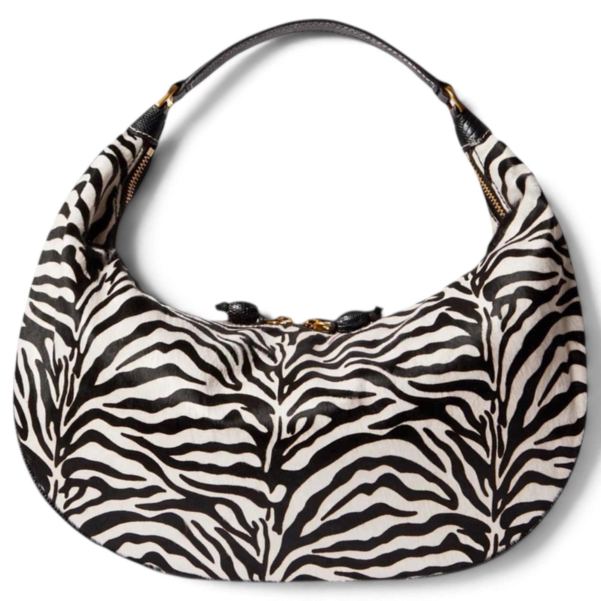 Staud Faux fur handbag