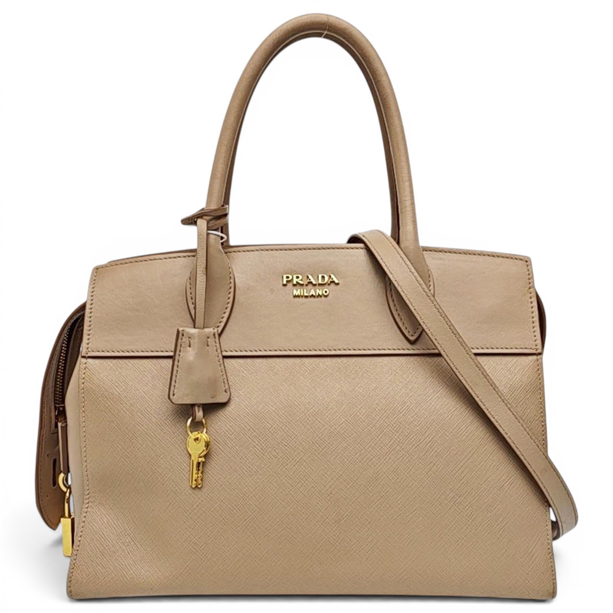 Esplanade leather crossbody bag