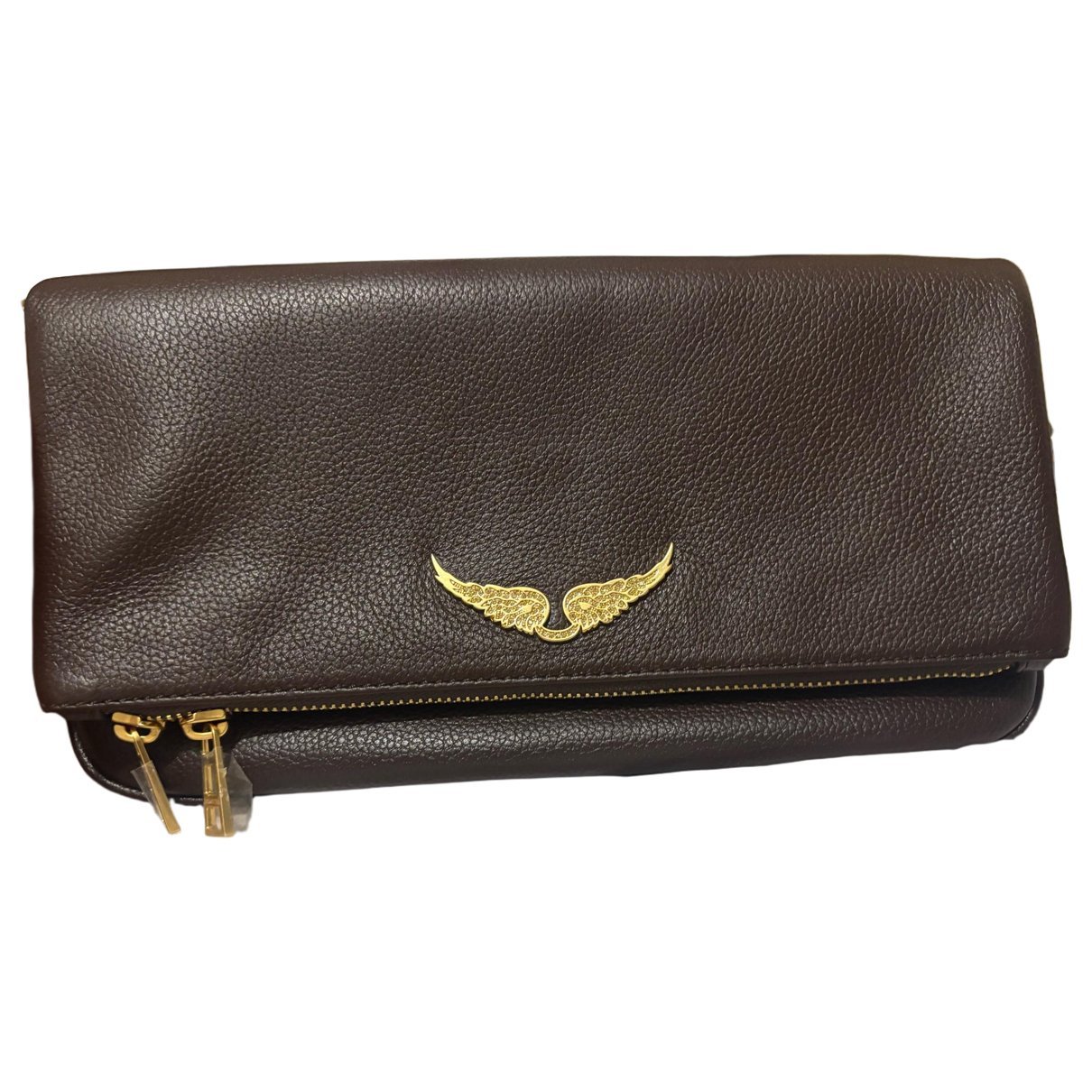Rock leather crossbody bag