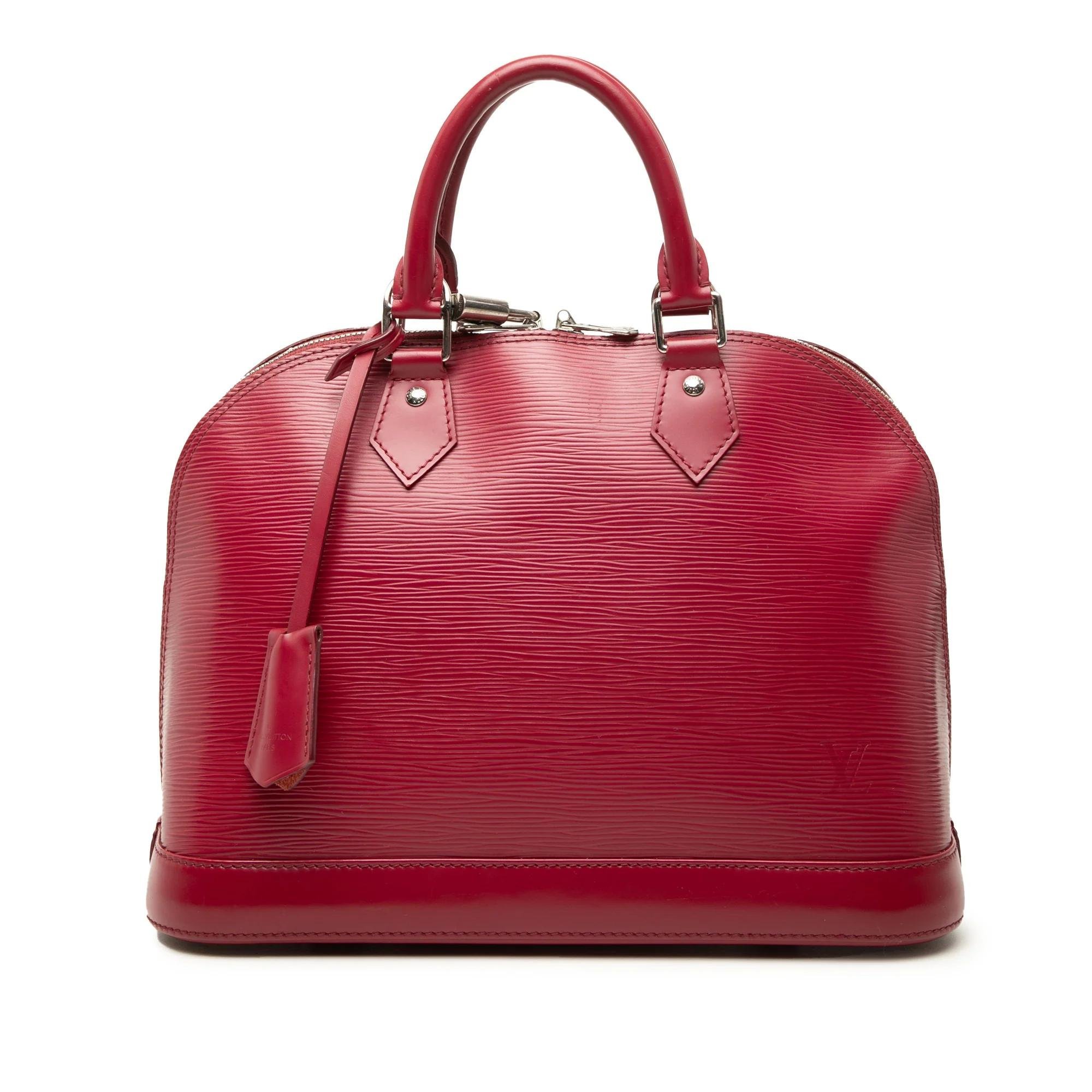 Alma leather handbag