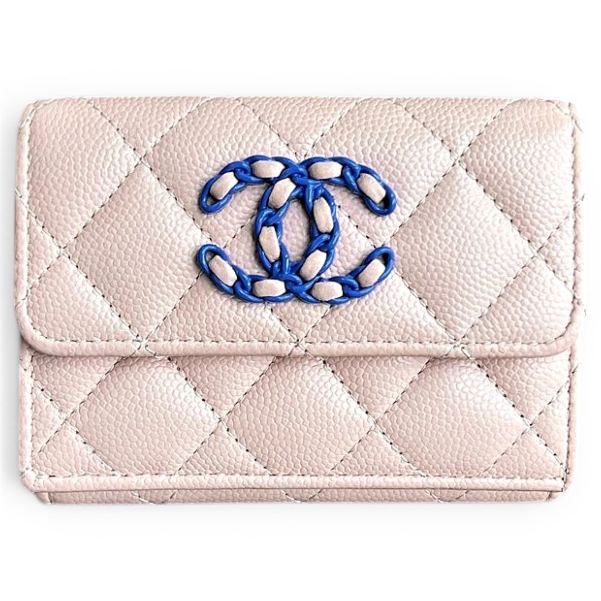 Wallet On Chain Chanel 19 leather handbag