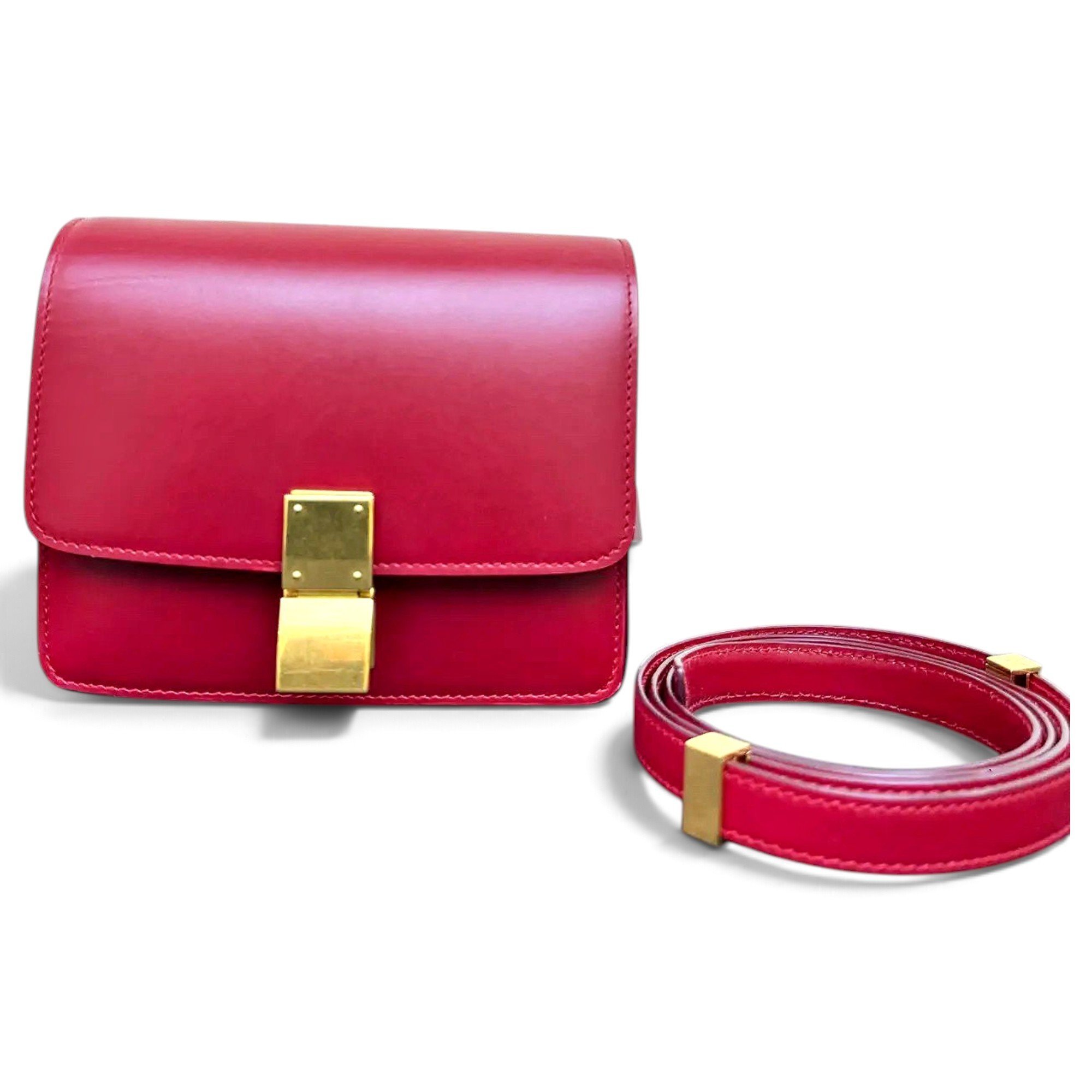 Classic leather handbag