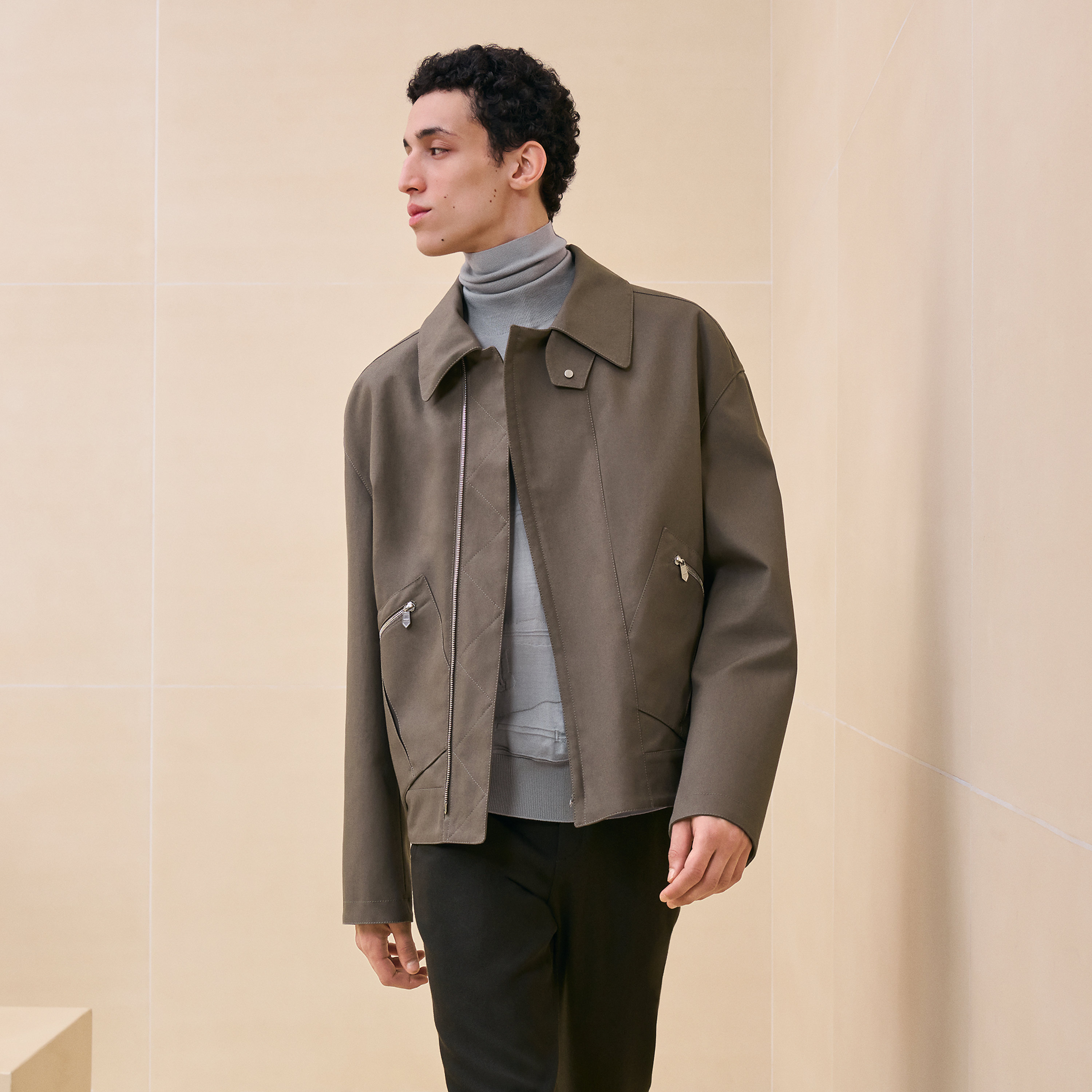 Straight cut jacket