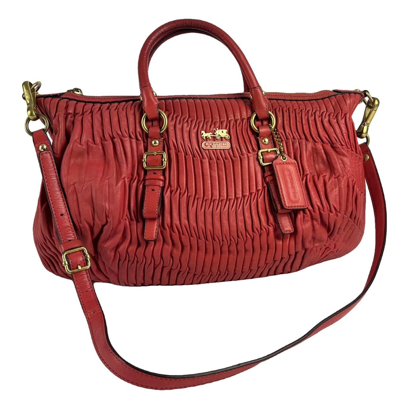 Madison leather handbag