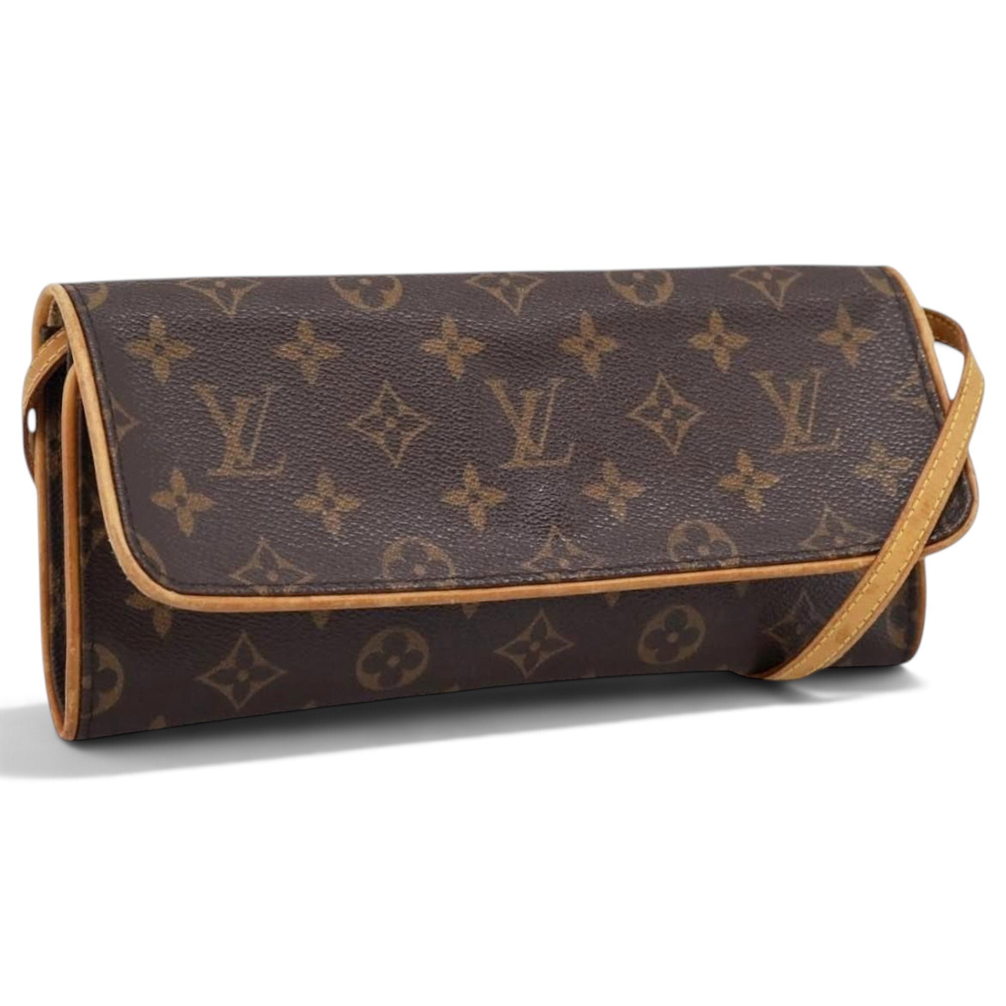 Twin leather handbag