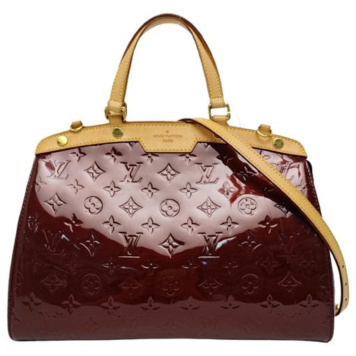 Bréa patent leather handbag