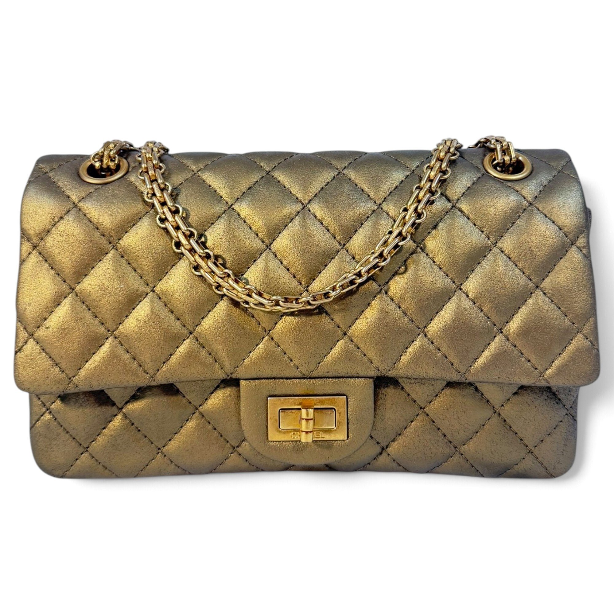 2.55 leather handbag