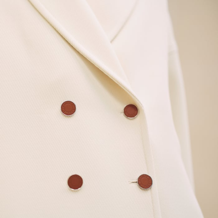Blanc Naturel Pea Coat